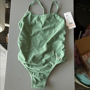 Speedo Green Women's One Piece Swimsuit